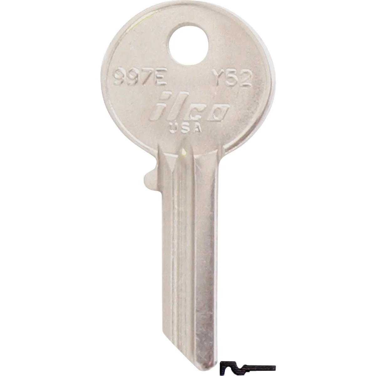 Detailed ILCO Yale Nickel Plated House Key Y52 10-Pack Powerful