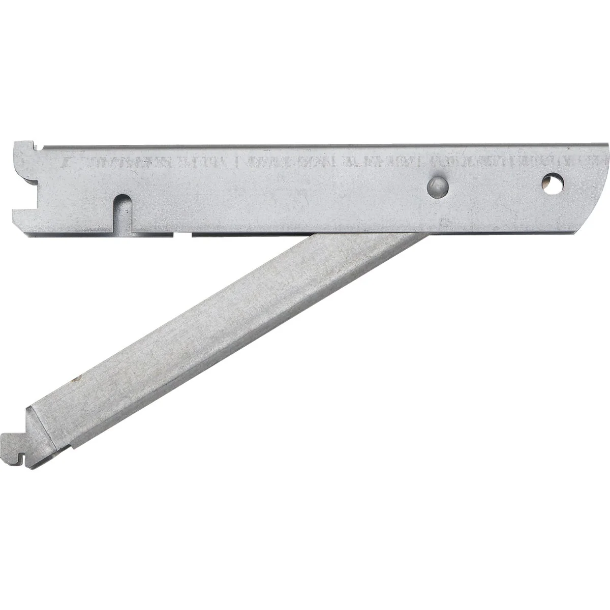 Specialty John Sterling Fast-Mount 10 In. Galvanized Steel Supported Shelf Bracket Enhanced