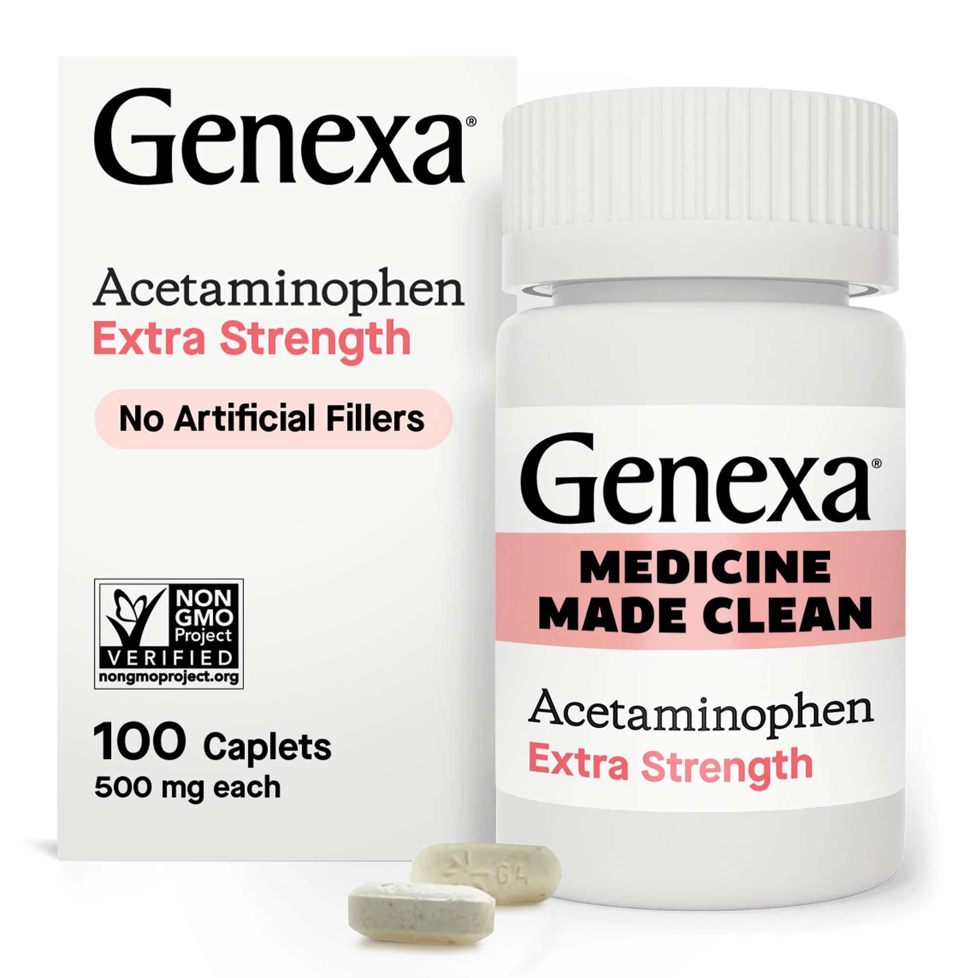 User-Friendly GENEXA Adult Acetaminophen Extra Strength Elite