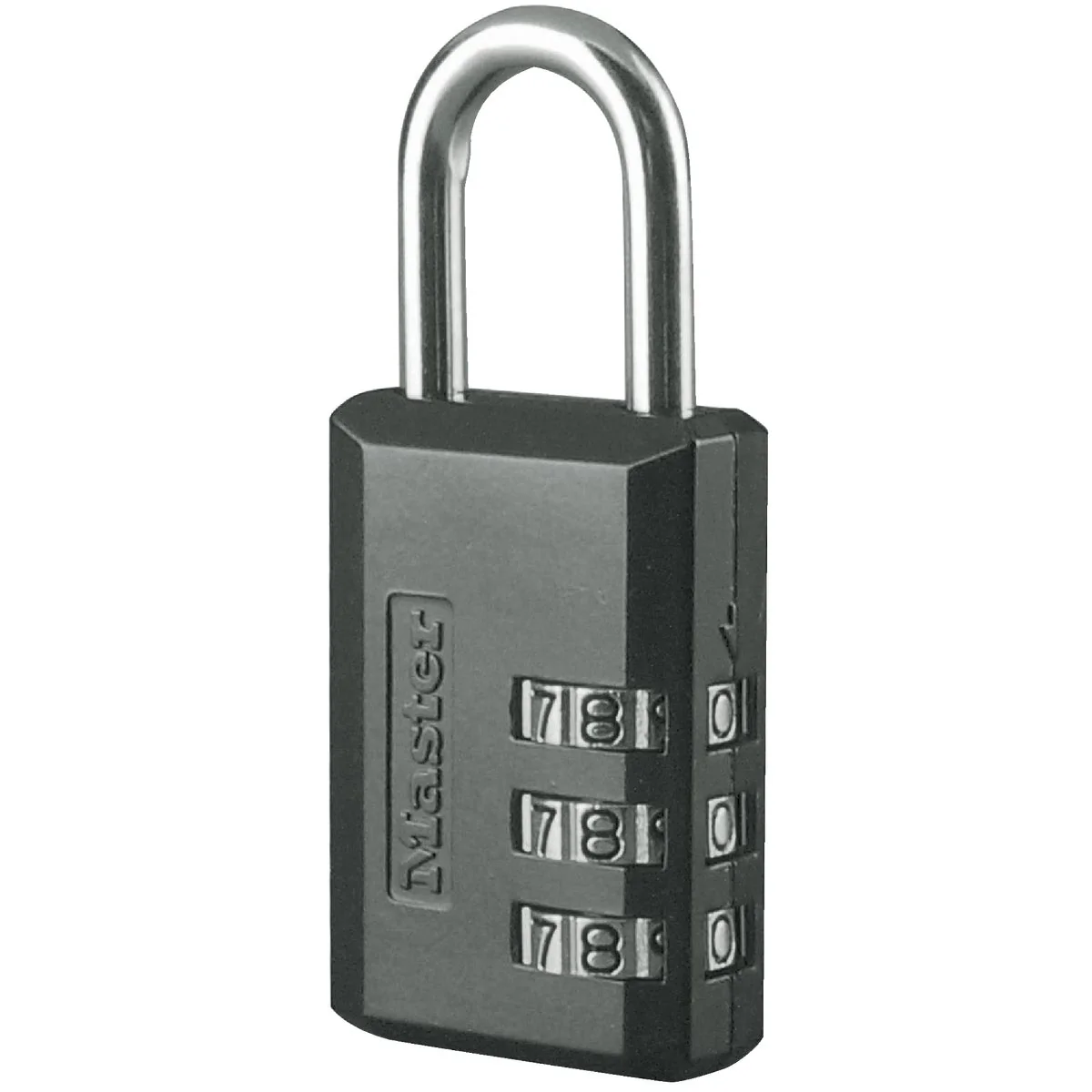Pure Master Lock 1-3 16 In. W. Resettable Numeric Combination Lock Certified