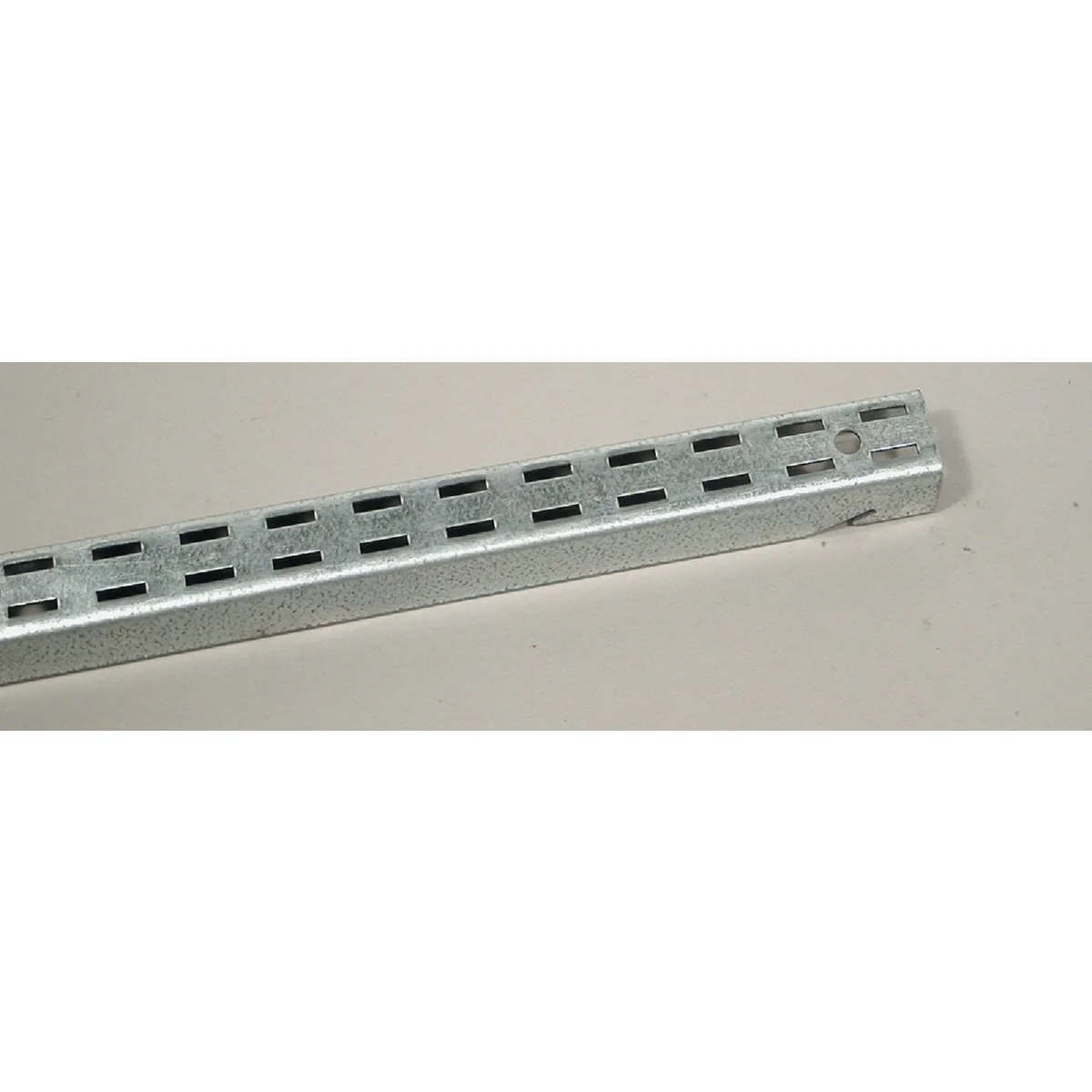 Organic John Sterling Fast-Mount 48 In. Galvanized Steel Double-Slot Shelf Standard Superior