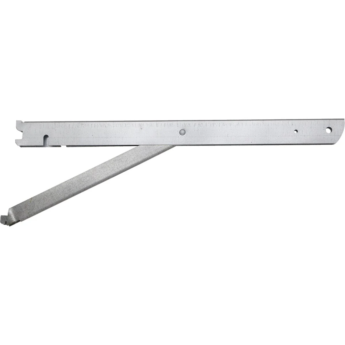 High-Performance John Sterling Fast-Mount 20 In. Galvanized Steel Supported Shelf Bracket Secure