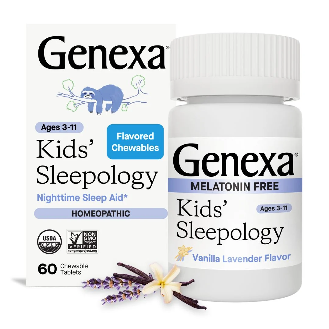 Expertly Made GENEXA Kids' Sleepology Chewable Tablets - Melatonin Premium