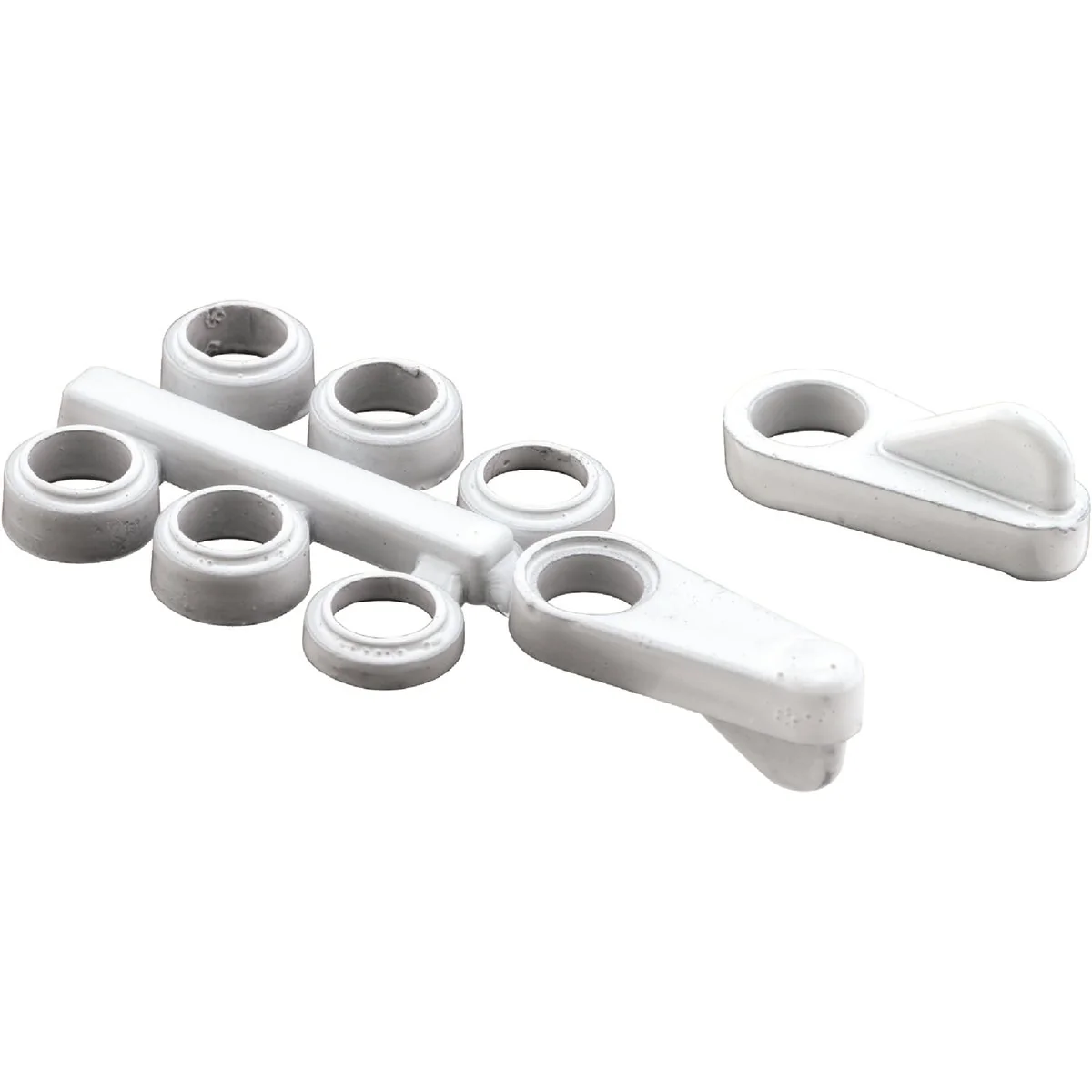 Certified Prime-Line White Steel Universal Screen Clip 4 Count Solid