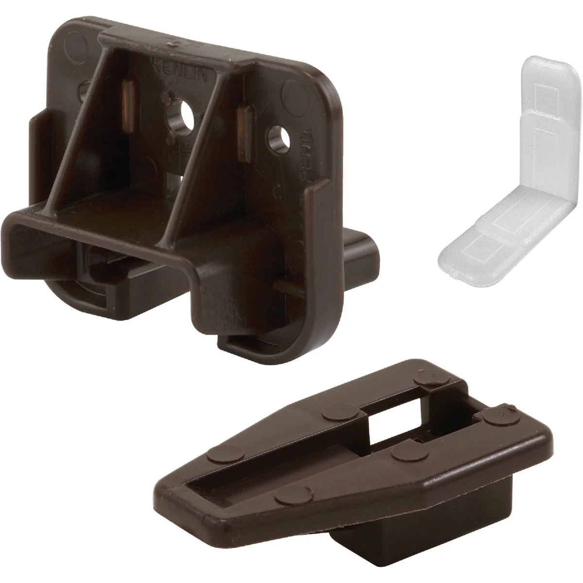 Trusted Prime-Line Brown Plastic Drawer Track Guide Kit Organic