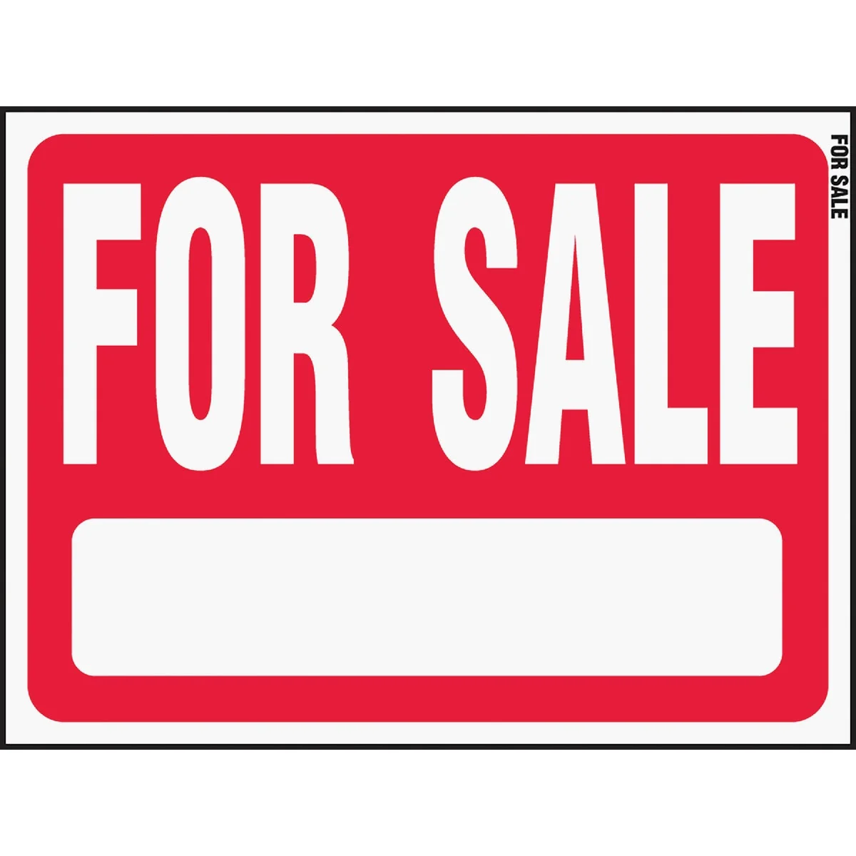 Quality Hy-Ko Plastic Sign For Smooth