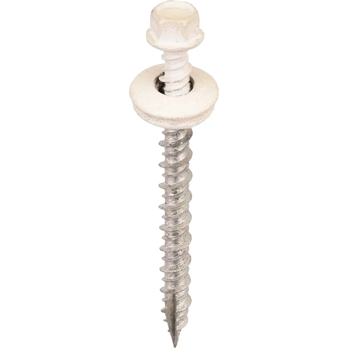 Easy-to-Use Acorn International 2 In. Washered White Framing Screw 250 Ct. Authentic