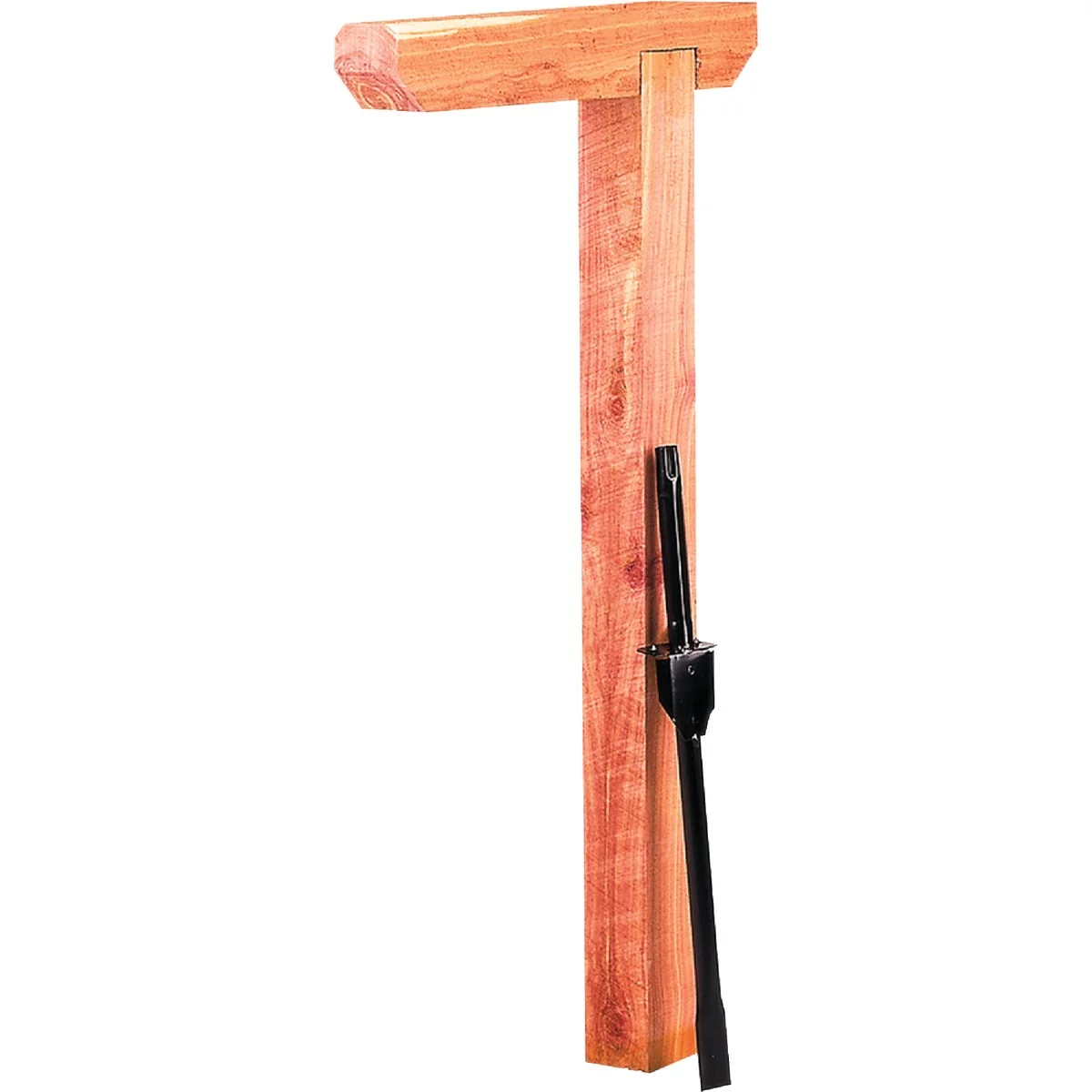 Soft Gibraltar Red Cedar Drive-In Mailbox Post Kit Pure