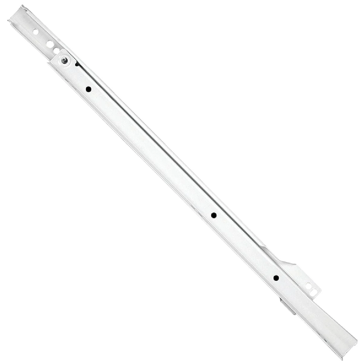 Certified Knape Vogt 22 75 Lb. Side or Bottom Self-Close Drawer Slide 1-Pair Natural