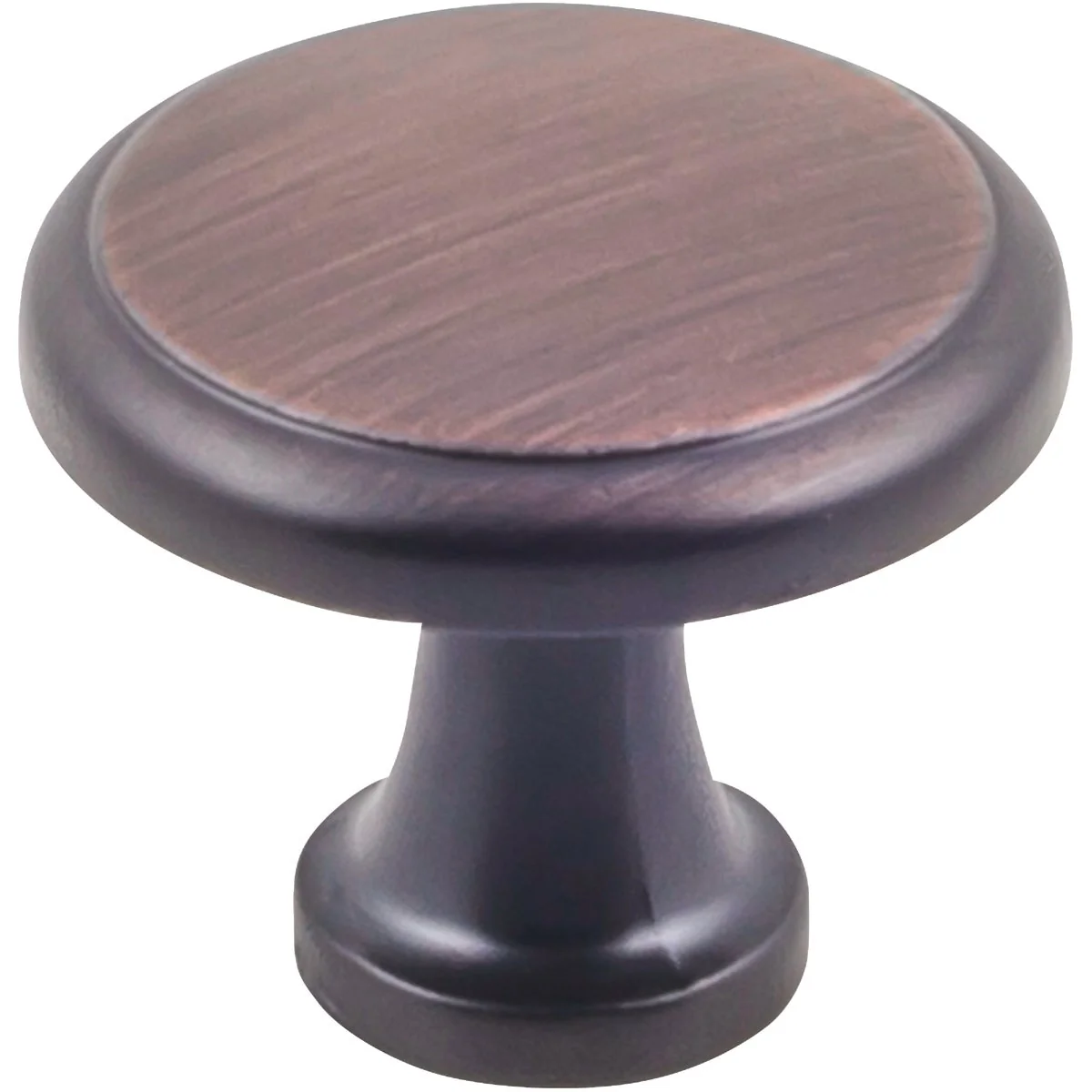 Verified KasaWare 1-3 16 In. Dia. Brushed Oil Rubbed Bronze Cabinet Knob 10-Pack Versatile