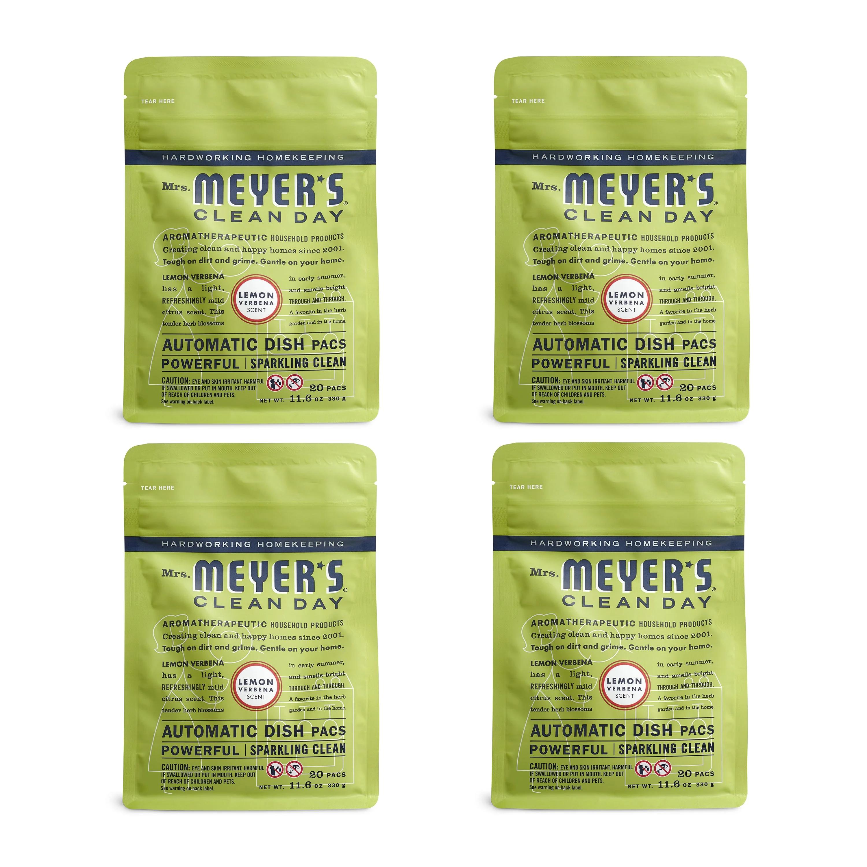 Easy-to-Use Mrs. Meyer's Dishwasher Tabs Green