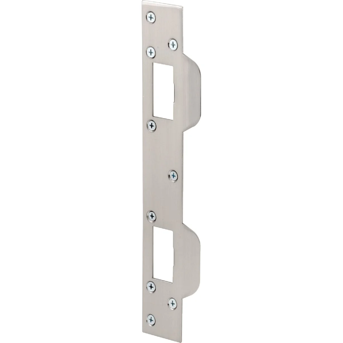 Secure Defender Security 5-1 2 In. Satin Nickel Combination Door Strike Certified