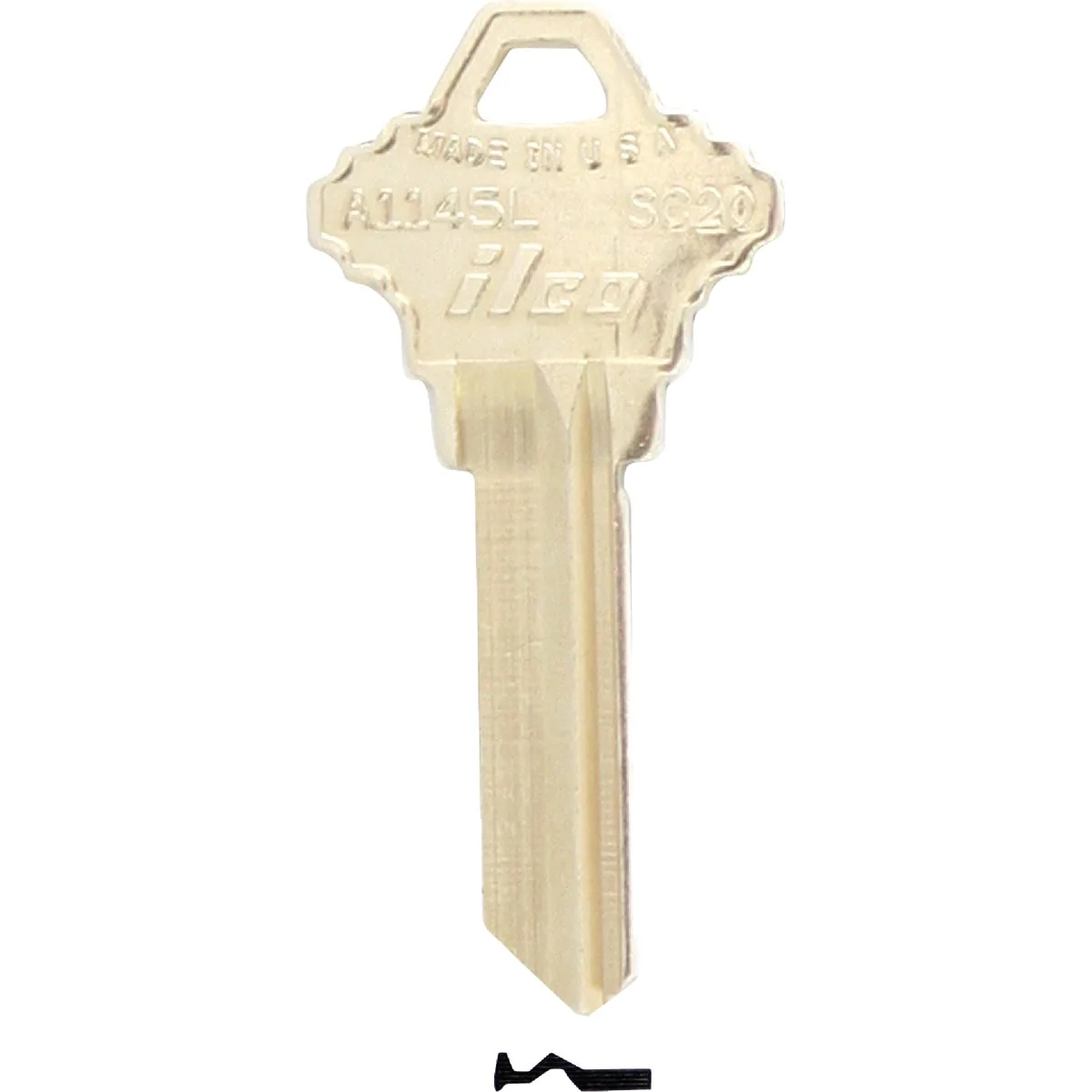Premium ILCO Schlage Nickel Plated House Key SC20 10-Pack Innovative