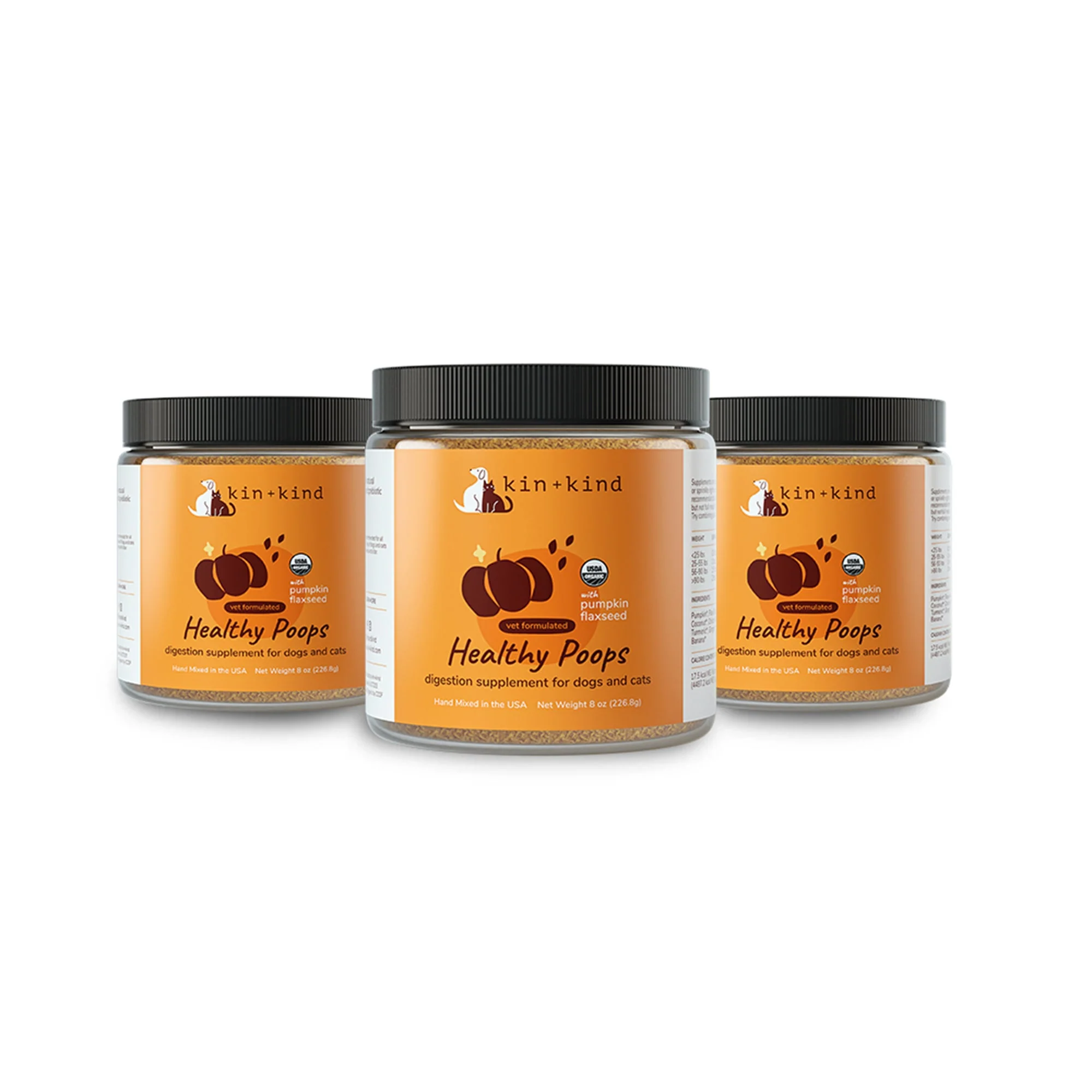 Luxury kin kind Healthy Poops Set for Dogs and Cats Eco-Friendly
