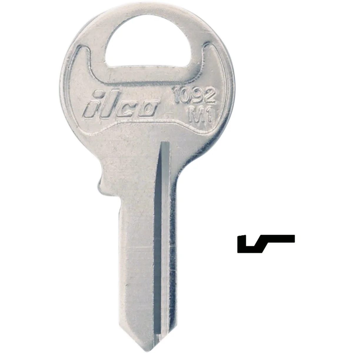 Carefully Designed Ilco Master Tru Guard Padlock Key Blank 10-Pack Relaxed