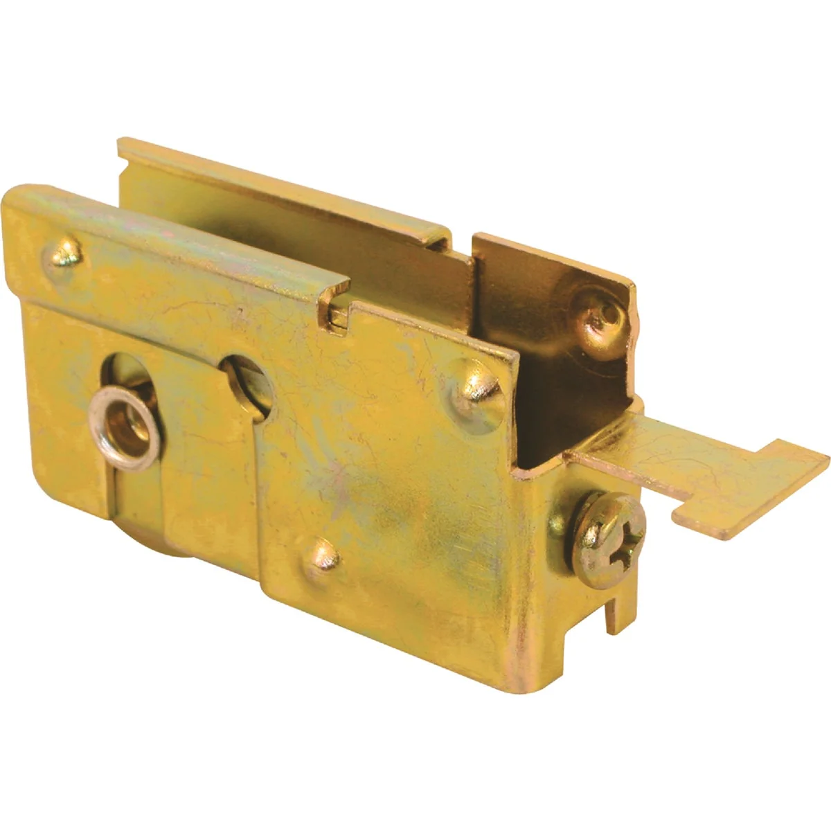 Green Prime-Line 1-1 8 In. Dia. x 3 4 In. W. x 2-1 4 In. L. Steel Ball Bearing Patio Door Roller with Adjustable Housing Assembly Safe