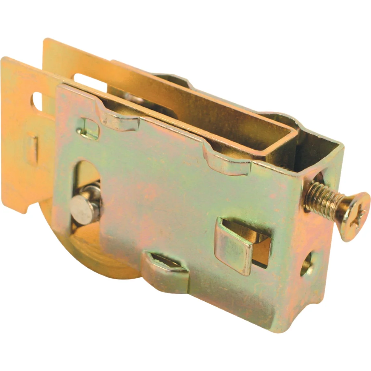 Safe Prime-Line 1-1 4 In. Dia. x 9 16 In. W. x 2-1 8 In. L. Steel Patio Door Roller with Adjustable Housing Assembly Professional