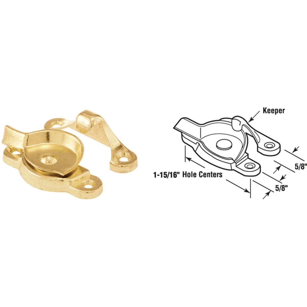 Breathable Prime-Line Cam Spring Lock Sliding Window Sash Lock Modern