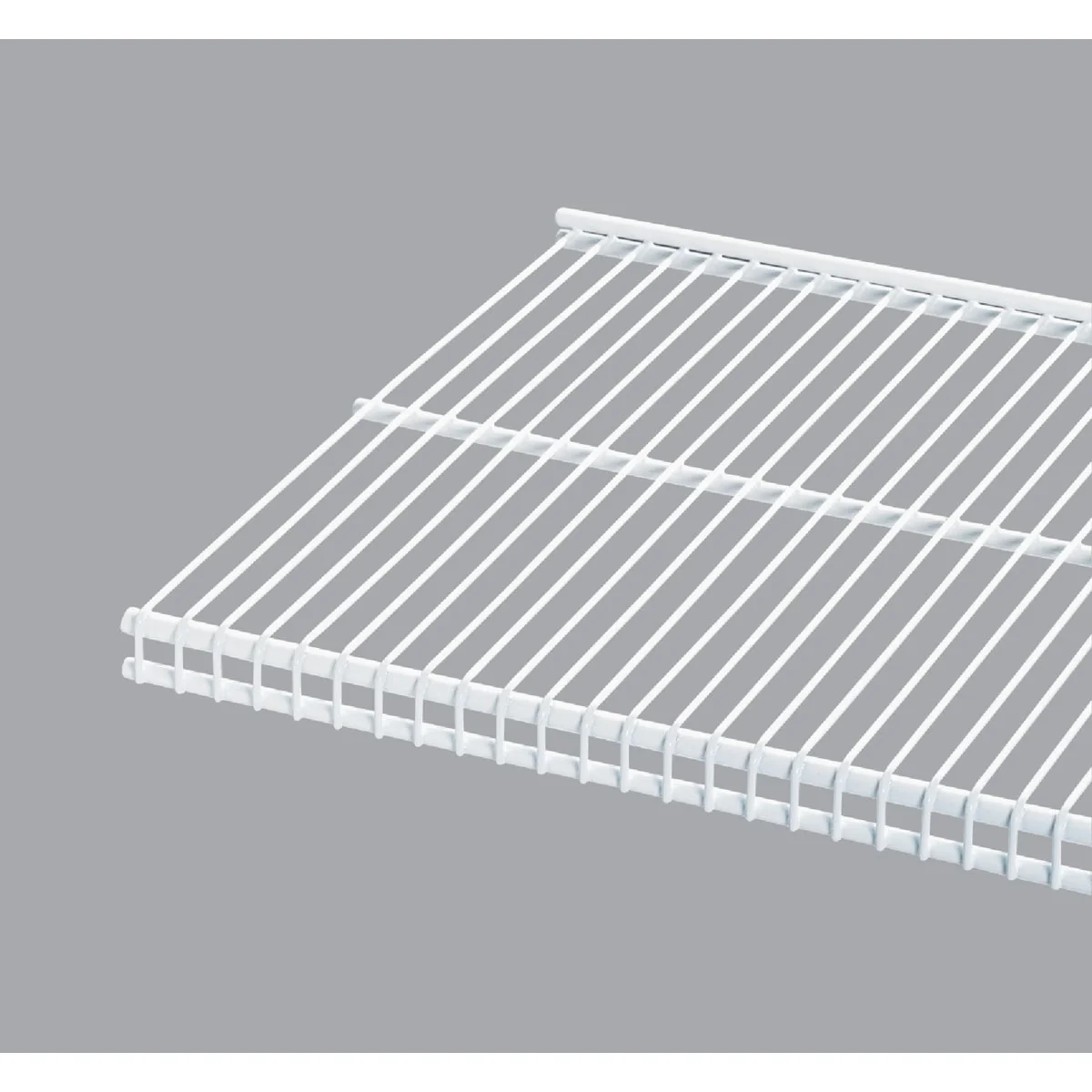 Carefully Designed Organized Living domRail 2 Ft. W. x 12 in. D Profile Ventilated Closet Shelf White Unique