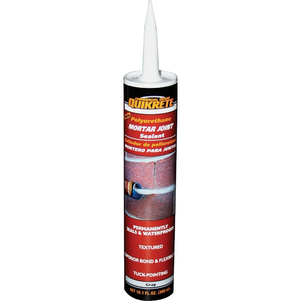 Effective Quikrete Polyuethane Construction Gray Mortar Sealant Versatile