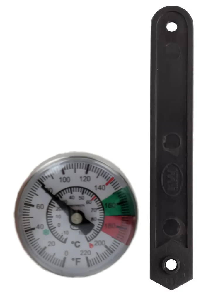 Trendy Rattleware Thermometer Milk Frothing Thermometer and Barista Thermometer Fast Readout and Clear Temperature Targets 7 Probe 1 Dial Practical