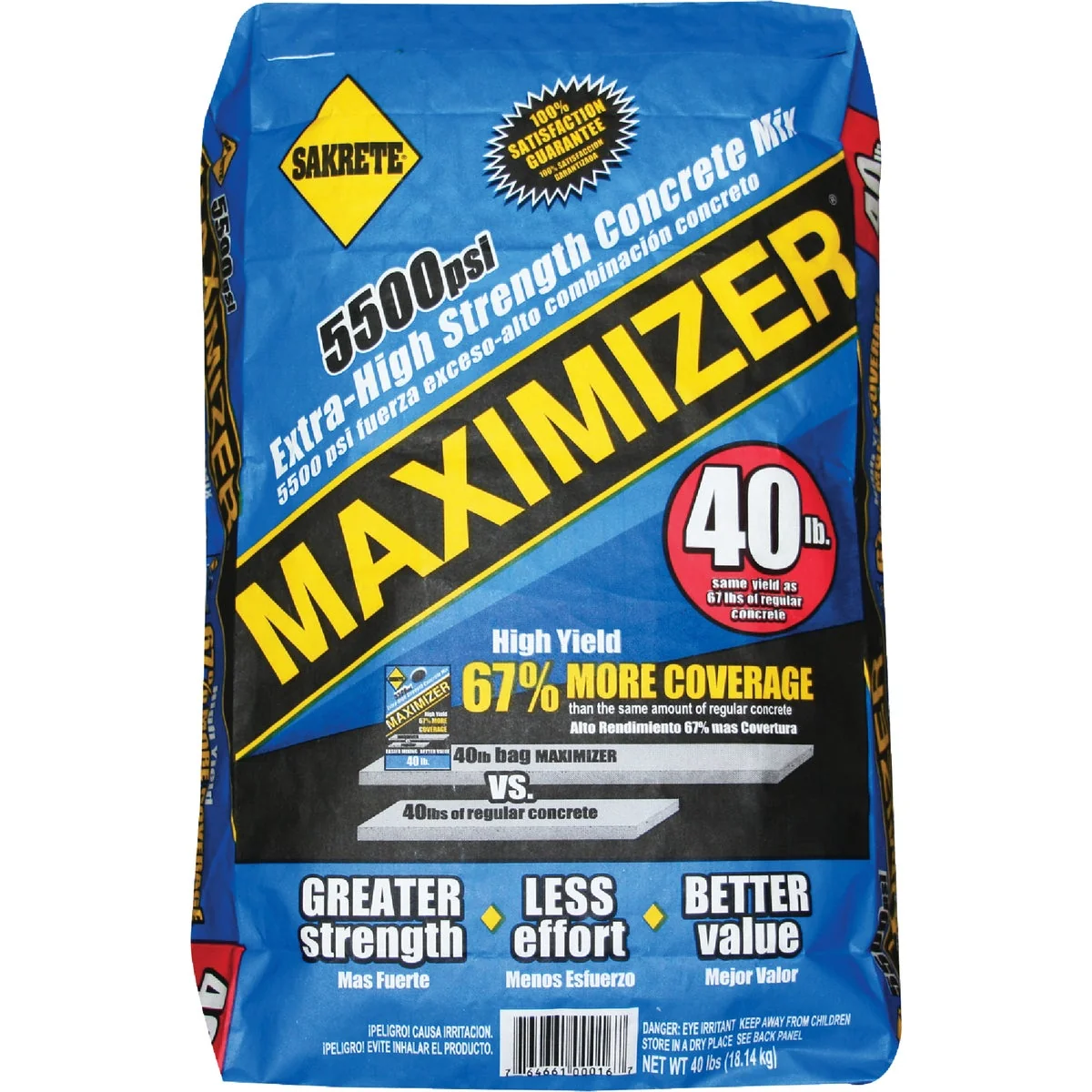 Contemporary Sakrete Lightweight Aggregate Cement 40 Lb Concrete Mix