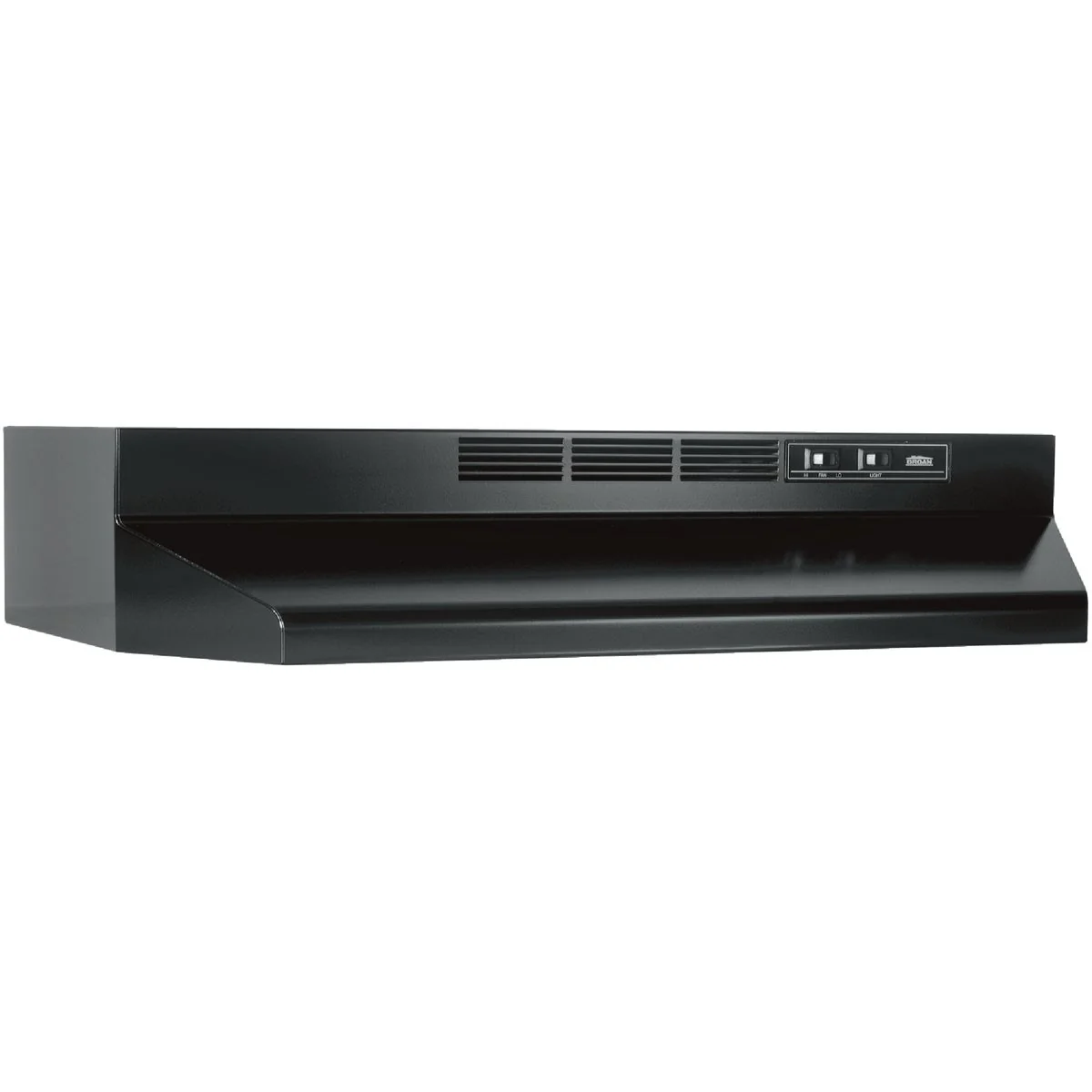 High-Quality Broan-Nutone 41000 Series 30 In. Non-Ducted Black Range Hood Casual