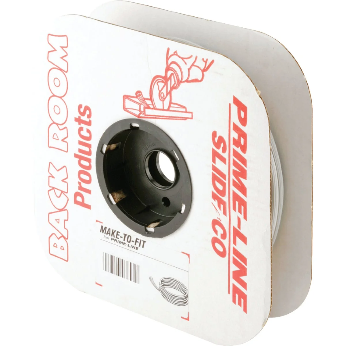 High-Grade Prime-Line 0.185 In. Dia. x 250 Ft. L. Gray Vinyl Screen Retainer Spline Lightweight