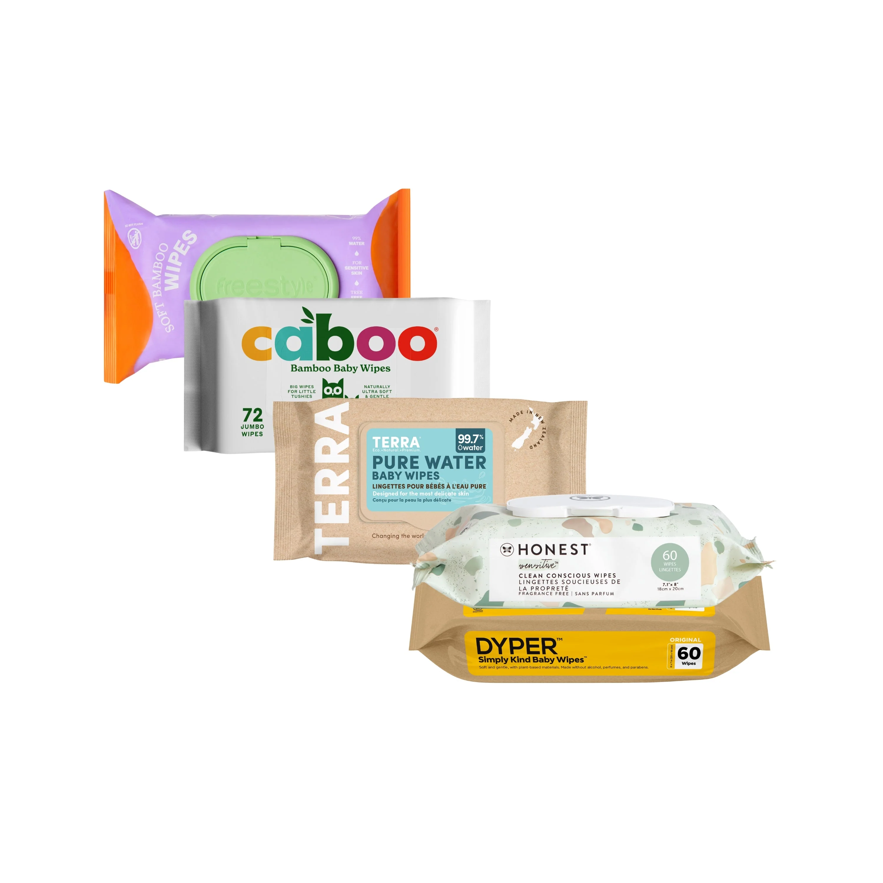 Comfortable Grove Collaborative Baby Wipes Try-It Kit – 5 Gentle Brands Environmentally Friendly