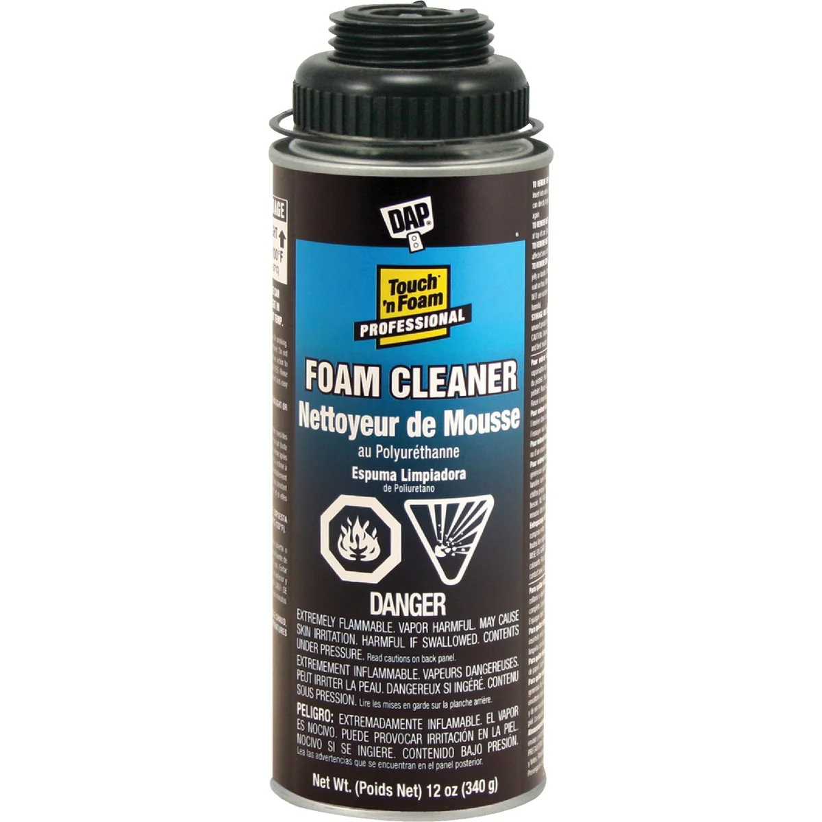 Environmentally Friendly Dap Touch n Foam Cleaner 12 Oz. Functional