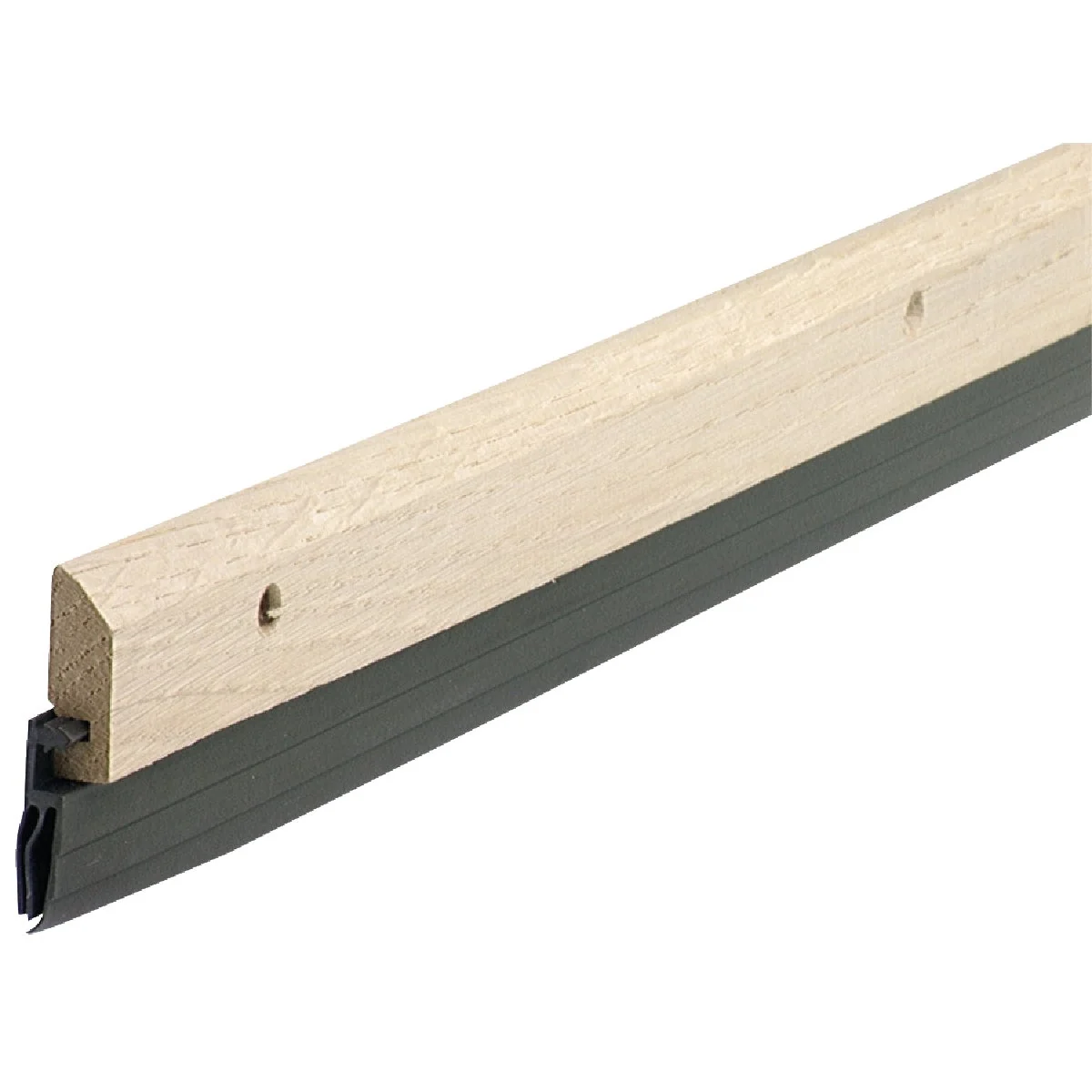Certified M-D 1-3 4 In. x 36 In. Brown Hardwood Vinyl Door Sweep Environmentally Friendly