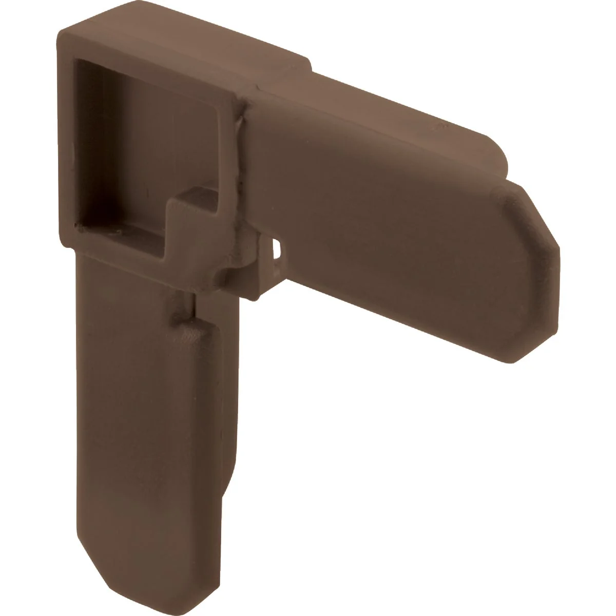 Trendy Prime-Line 3 4 In. x 5 16 In. Bronze Plastic Frame Corner 100-Count Dependable