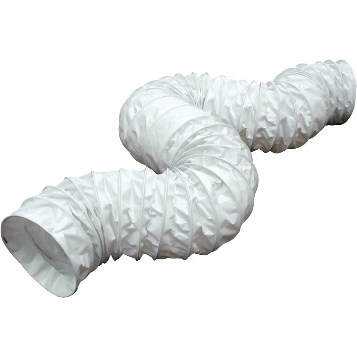 High-Performance Lambro 4 In. Dia x 8 Ft. L White Vinyl Flexible Ducting Fine Crafted