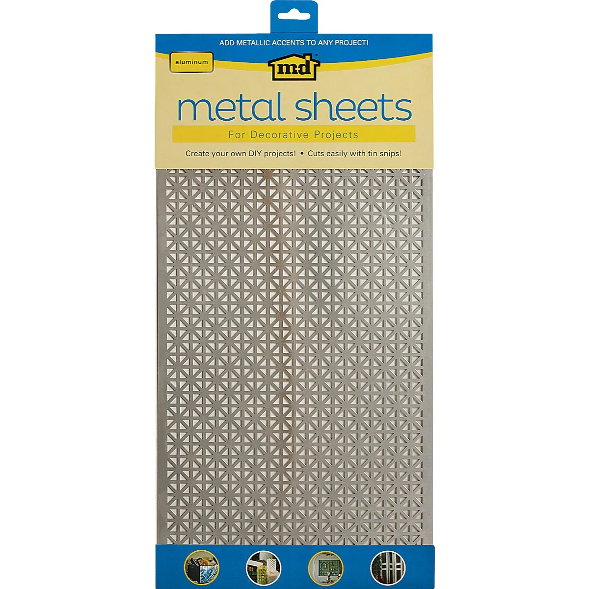 Modern M-D 1 Ft. x 2 Ft. x .020 In. Union Jack Metal Sheet Stock Authentic