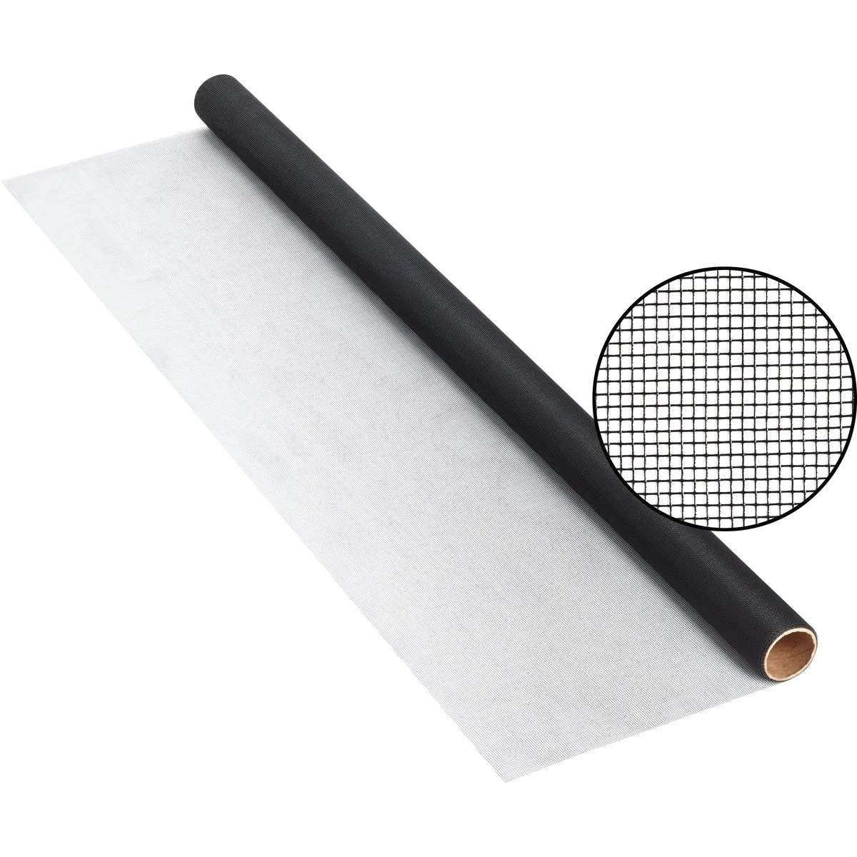 Healthy Phifer BetterVue 36 In. x 84 In. Improved Visibility Black Fiberglass Screen Responsible