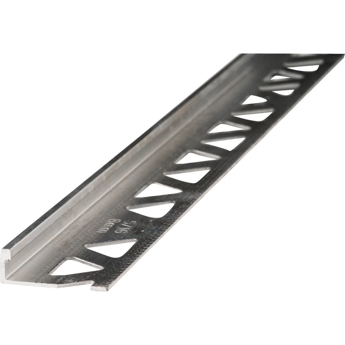 Functional M-D Building Products 5 16 In. x 8 Ft. Mill Aluminum L-Shape Ceramic Tile Edging Smooth