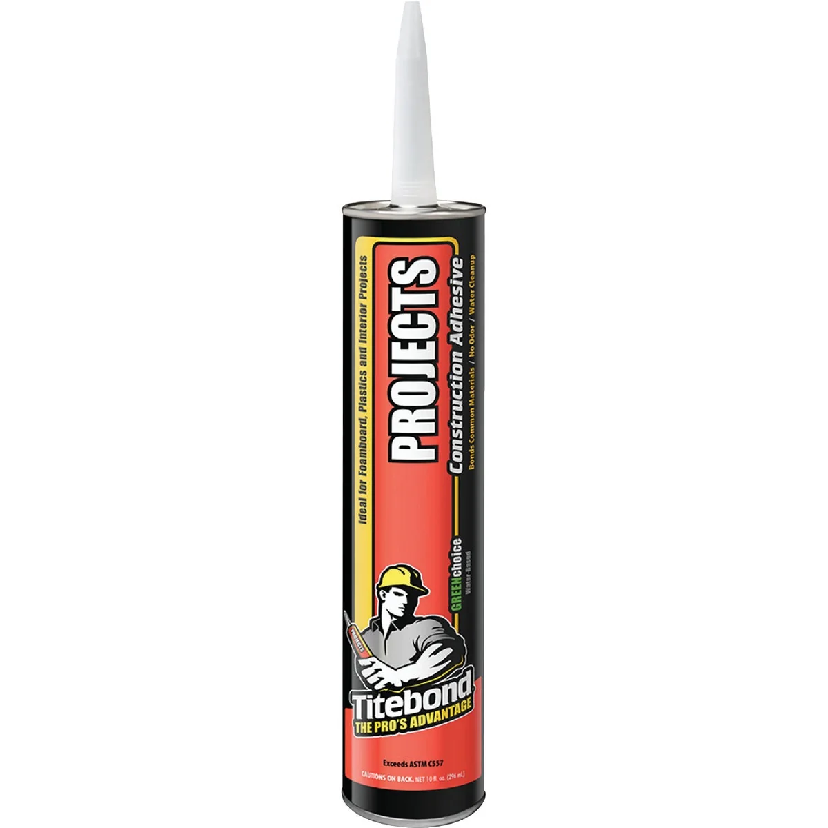Durable Titebond 10 Oz. Repair Projects Construction Adhesive Lightweight