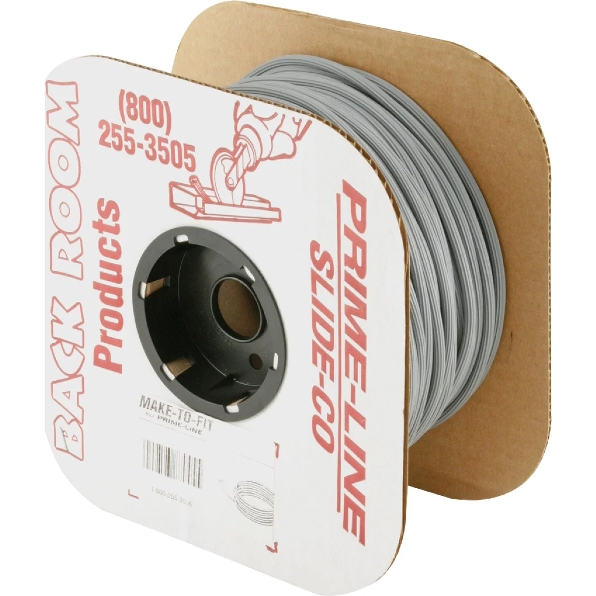 Detailed Prime-Line 0.140 In. Dia. x 500 Ft. L. Gray Vinyl Screen Retainer Spline Enhanced