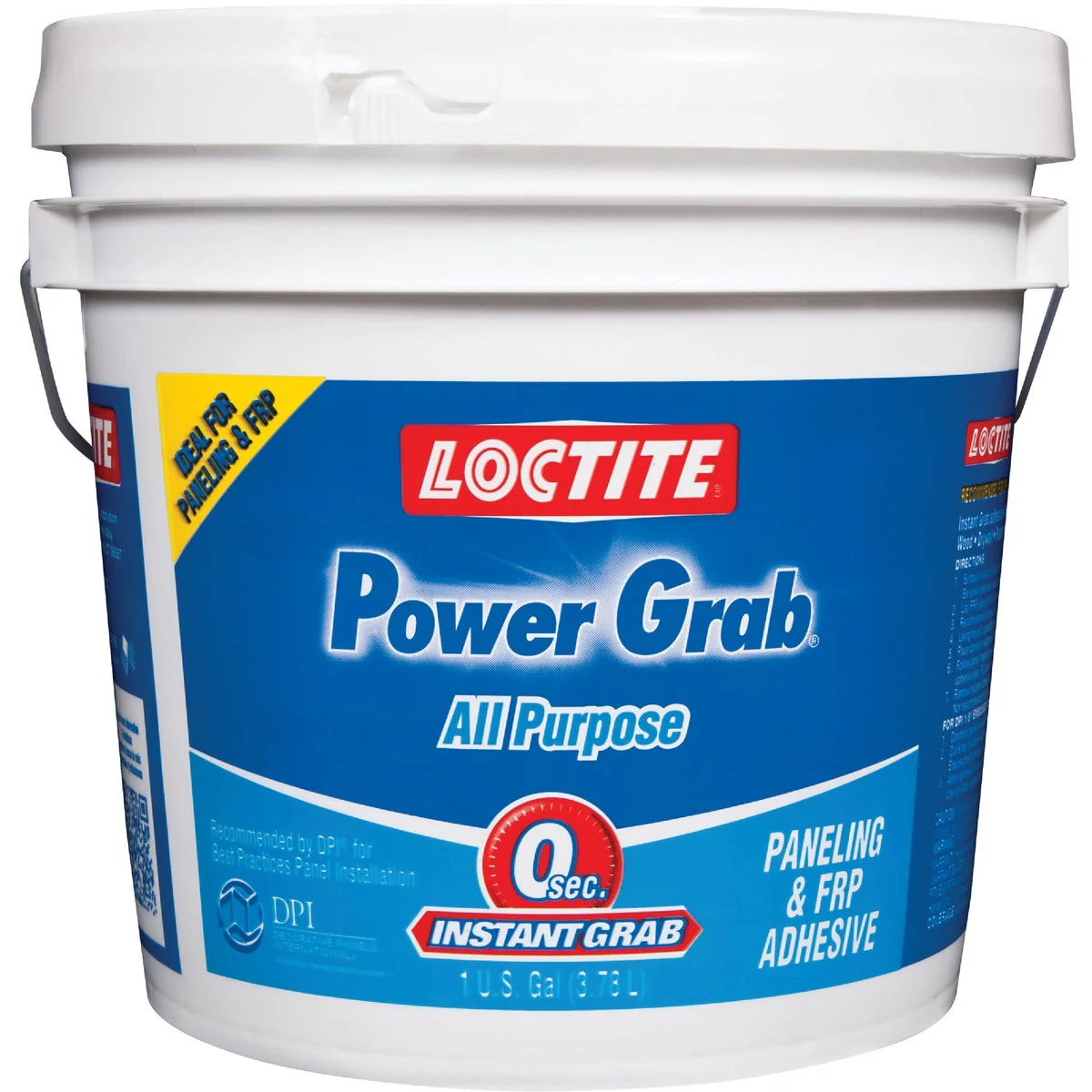 Smooth LOCTITE Power Grab 1 Gal. All-Purpose Paneling FRP Adhesive High-Grade