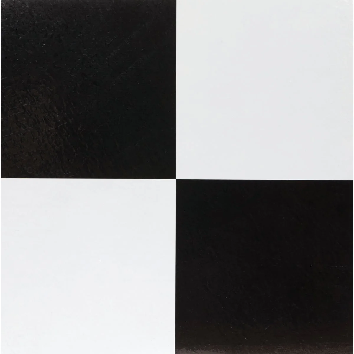 Sustainable Home Impressions Checkerboard Tile 12 In. x 12 In. Vinyl Floor Tile 45 Sq. Ft. Box Luxury