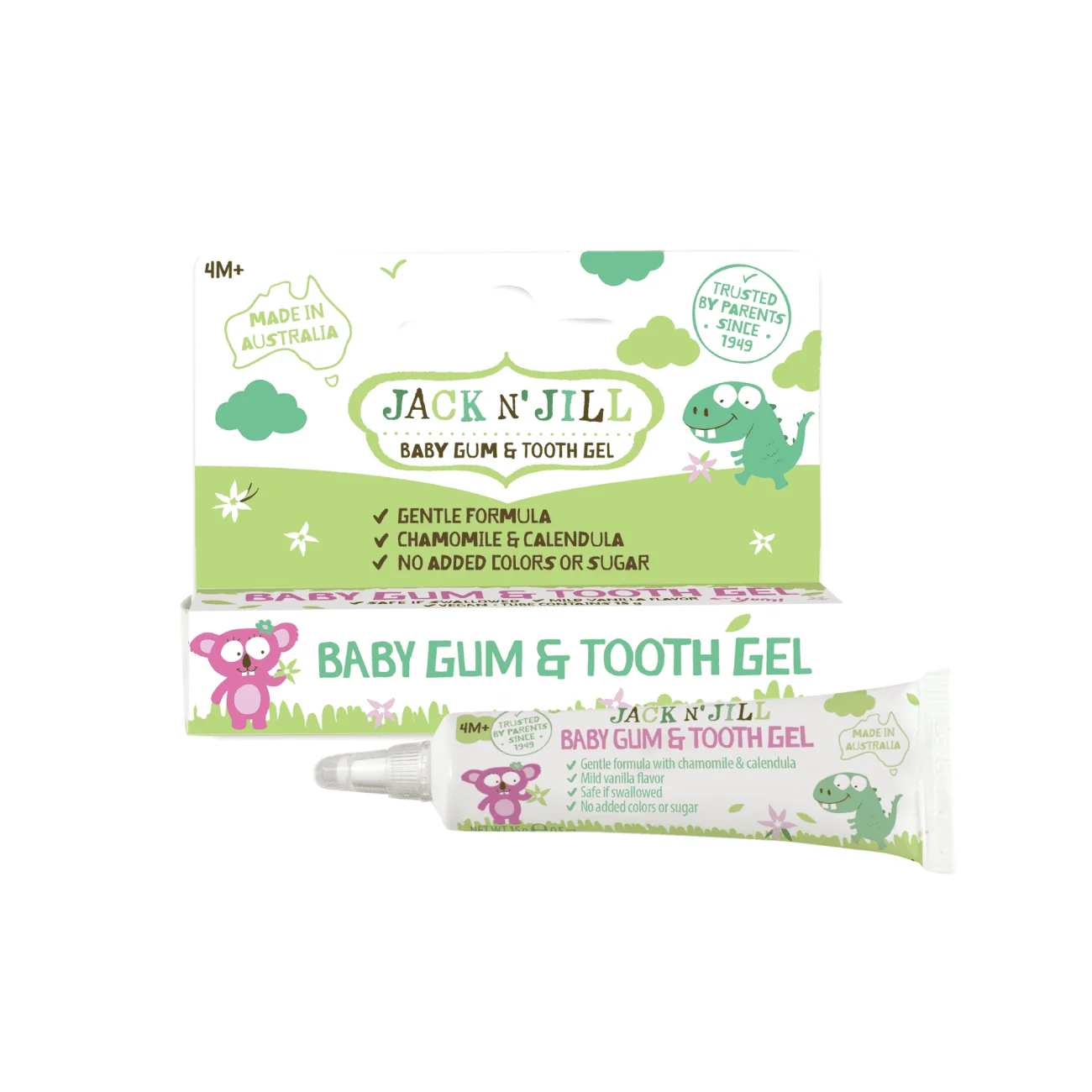 Convenient Jack N' Jill Baby Gum Tooth Gel Fashionable