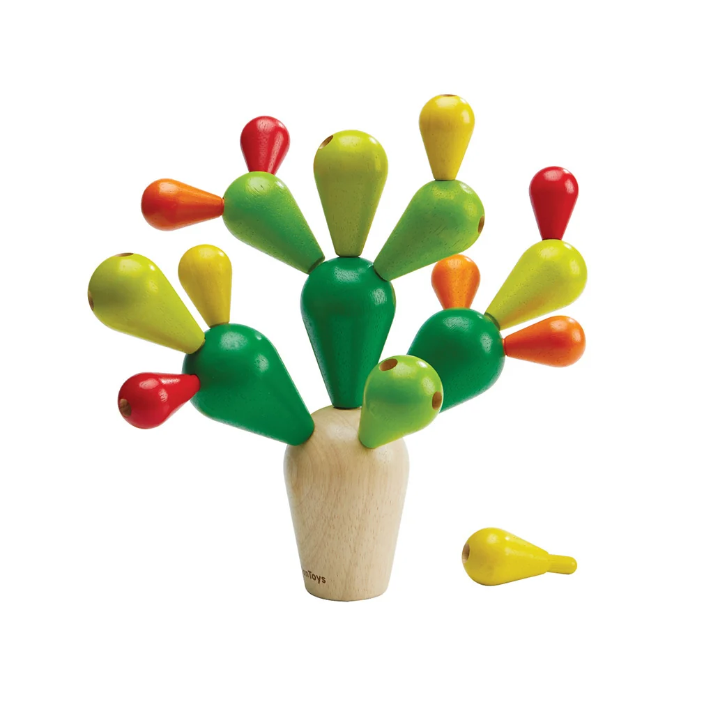 Natural PlanToys Balancing Cactus Toy Authentic