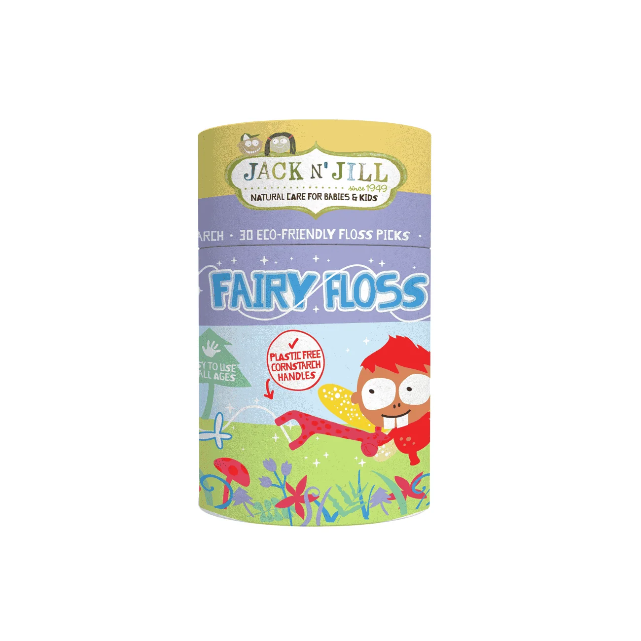 Breathable Jack N' Jill Fairy Floss Floss Picks Versatile