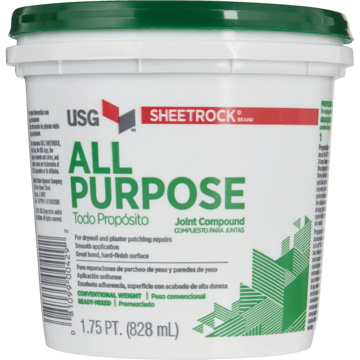Prestigious Sheetrock 1.75 Pt. Pre-Mixed All-Purpose Drywall Joint Compound Exclusive