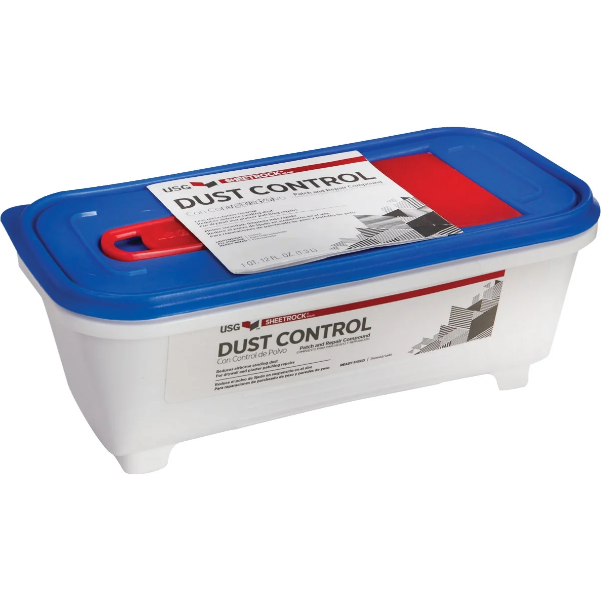Elite Sheetrock 1 Qt. Pre-Mixed Lightweight All-Purpose Dust Control Drywall Joint Compound Innovative