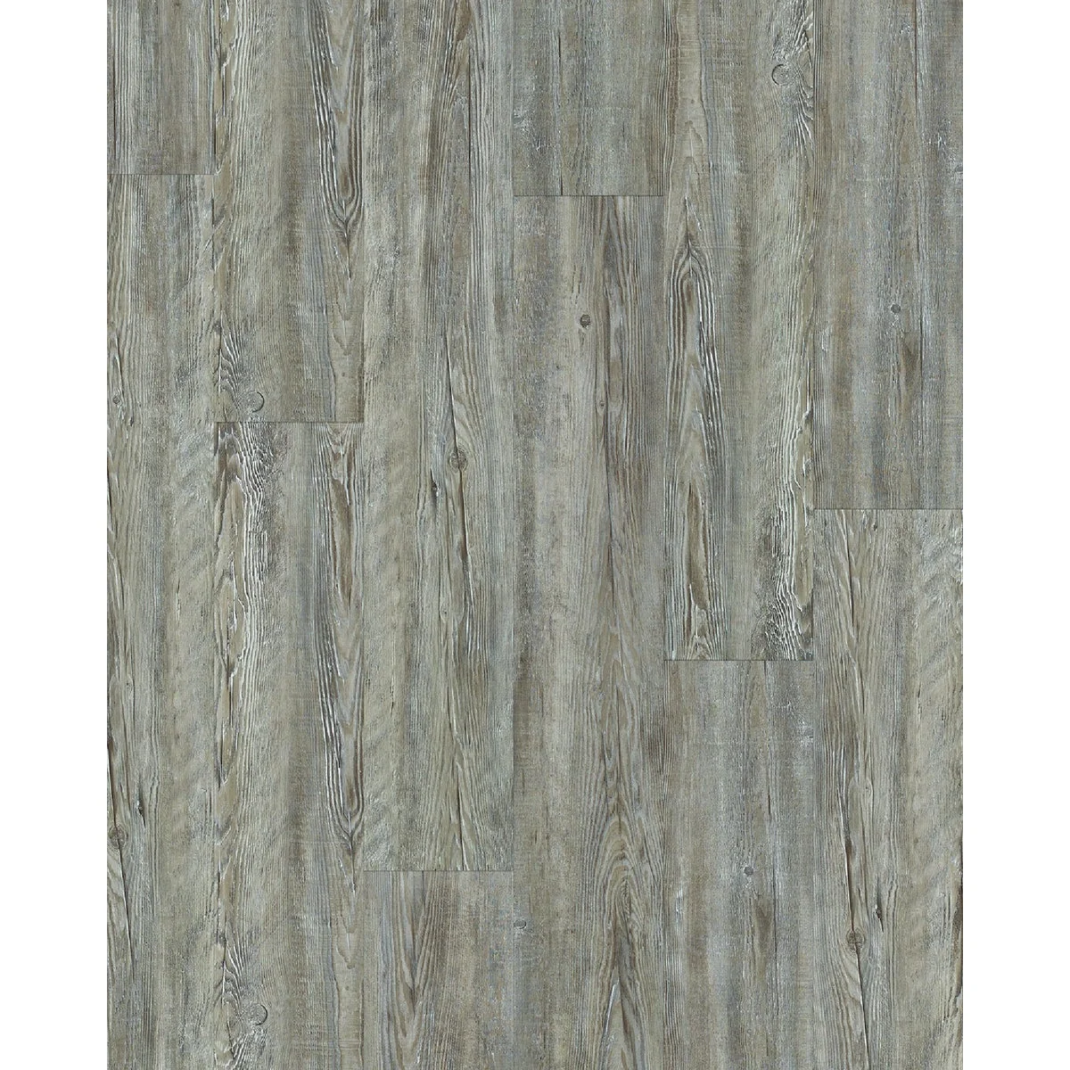 Next-Generation Array Prime Plank Weathered Barnboard 7 In. W x 48 In. L Vinyl Floor Plank 34.98 Sq Ft Case Optimized