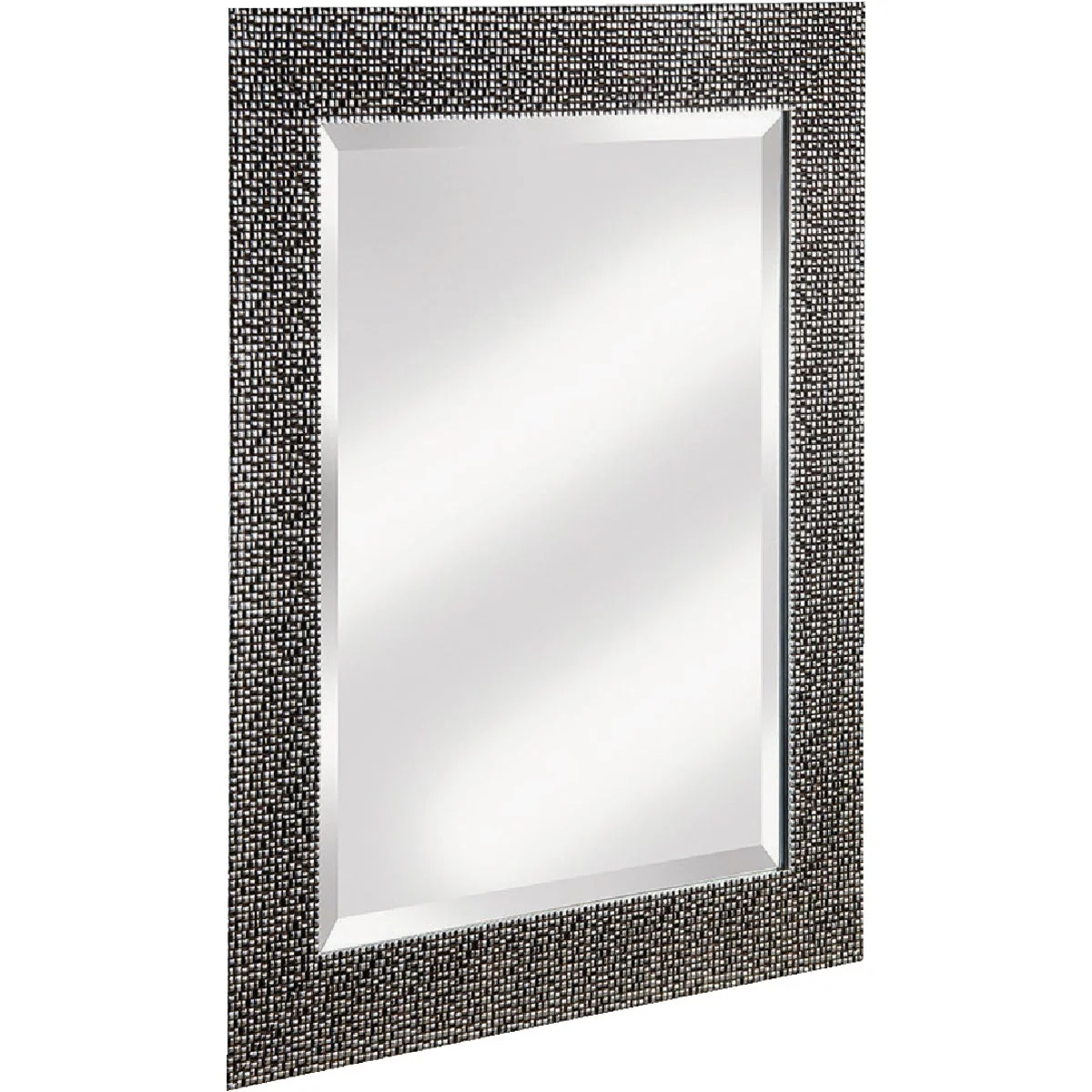 Efficient Erias Home Designs 25.5 In. W. x 35.5 In. H. Chromed Espresso Framed Wall Mirror Smart