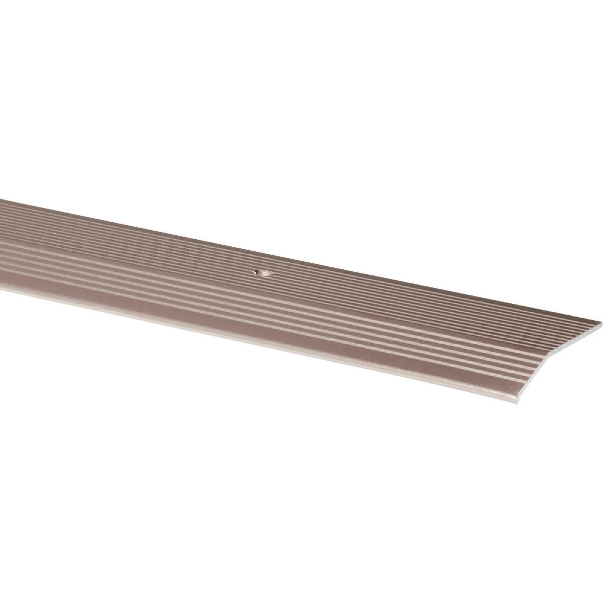 Classic M-D Pewter Fluted 1-3 8 In. x 6 Ft. Aluminum Carpet Trim Bar Wide Practical