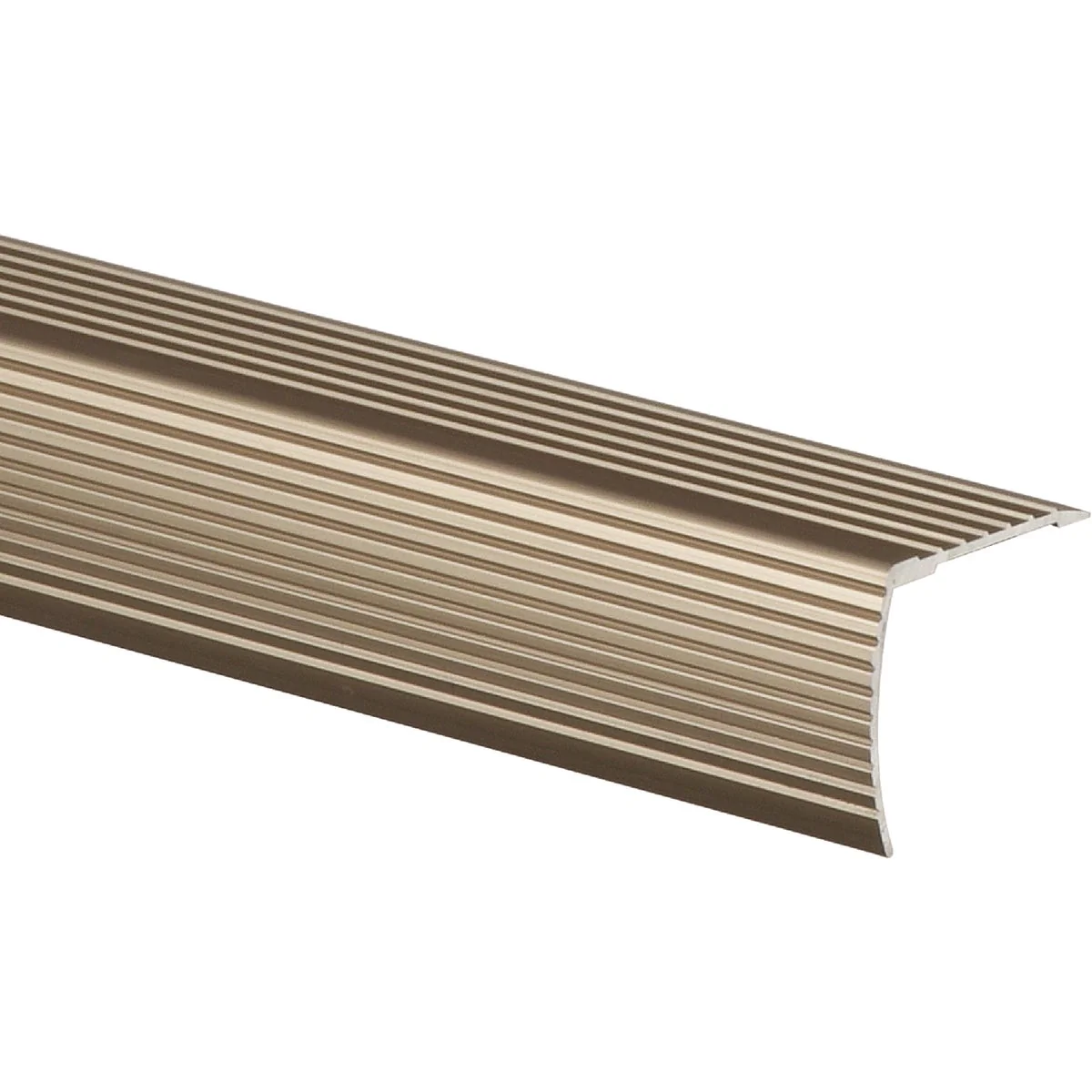 High-Quality Frost King Satin Nickel 1-1 8 In. W x 36 In. L Aluminum Stairnose World-Class