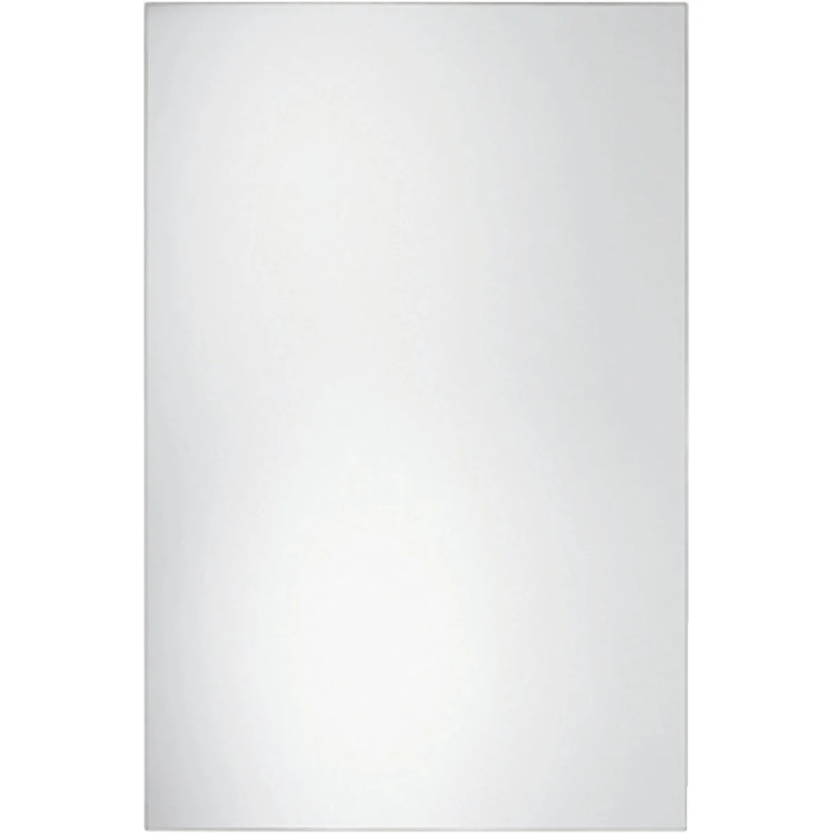 Trendy Erias Home Design 36 In. W. x 42 In. H. Frameless Polished Edge Wall Mirror Optimized